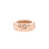 Pomellato Iconica medium model ring in pink gold and diamonds - 00pp thumbnail