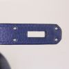 Borsa Hermes Birkin 35 cm in pelle taurillon clemence Bleu Saphir - Detail D4 thumbnail