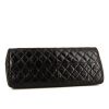 Borsa Chanel Mademoiselle in pelle trapuntata nera imitazione lucertola - Detail D5 thumbnail