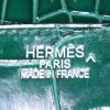 Borsa Hermes Birkin 35 cm in coccodrillo marino Vert Emeraude - Detail D3 thumbnail