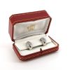 Pendientes Cartier Sauvage en oro blanco,  diamantes grises y diamantes blancos - Detail D2 thumbnail