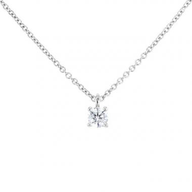 Collier Tiffany & Co Diamond en platine et diamant (0,15 carat)