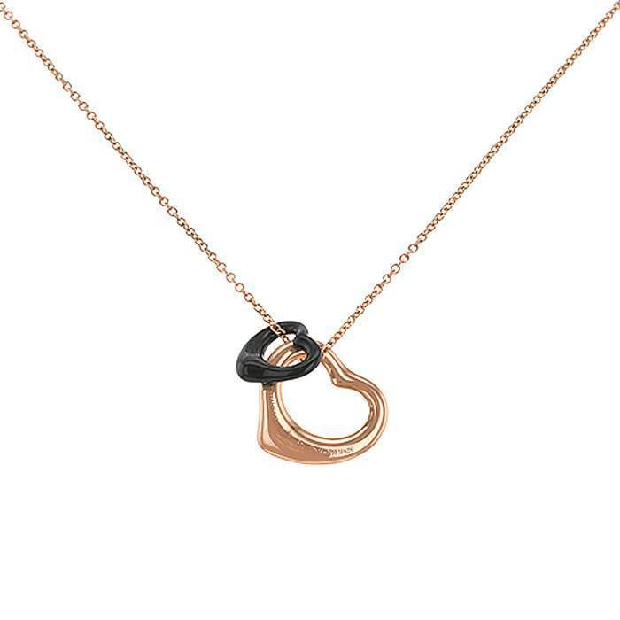 Silver Black Heart Necklace With Slider Clasp | Scream Pretty | Wolf &  Badger