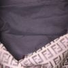 Sac à main Fendi Mamma Baguette en toile monogram marron et cuir marron - Detail D2 thumbnail
