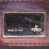 Fendi Mamma Baguette handbag in brown monogram canvas and brown leather - Detail D3 thumbnail