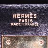 Hermès  Kelly 32 cm handbag  in black box leather - Detail D4 thumbnail