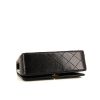 Chanel Mademoiselle mini shoulder bag in black quilted leather - Detail D4 thumbnail