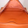 Porta-documentos Hermès Sac à dépêches en cuero togo naranja Potiron - Detail D2 thumbnail