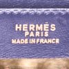 Borsa Hermes Kelly 32 cm in pelle box blu marino - Detail D4 thumbnail