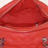 Chanel  Timeless Classic shoulder bag  in red quilted grained leather - Detail D3 thumbnail