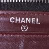 Portefeuille Chanel Zippé en cuir matelassé noir - Detail D3 thumbnail