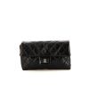 Chanel Chanel 2.55 - Pocket Hand clutch-belt in black quilted leather - 360 thumbnail