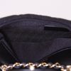Pochette Chanel Pochette ceinture super mini in jersey nero - Detail D2 thumbnail