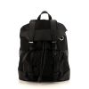 Berluti backpack in black canvas and black leather - 360 thumbnail