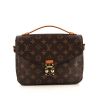 Louis Vuitton Metis shoulder bag in brown monogram canvas and natural leather - 360 thumbnail