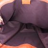 Sac cabas Gucci Mors en toile monogram beige et cuir marron - Detail D2 thumbnail
