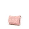 Bolso bandolera Dior mini en cuero cannage rosa pálido - 00pp thumbnail