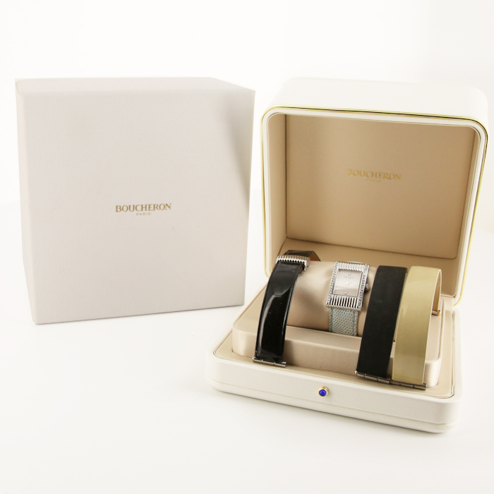 Boucheron Reflet watch in stainless steel Circa  2000
