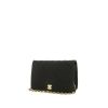 Chanel Mademoiselle Vintage handbag in black quilted jersey - 00pp thumbnail