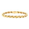 Flexible Chaumet Torsade bracelet in yellow gold and diamonds - 00pp thumbnail