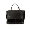 Jerome Dreyfuss Edouard bag in black leather and black suede - 360 thumbnail