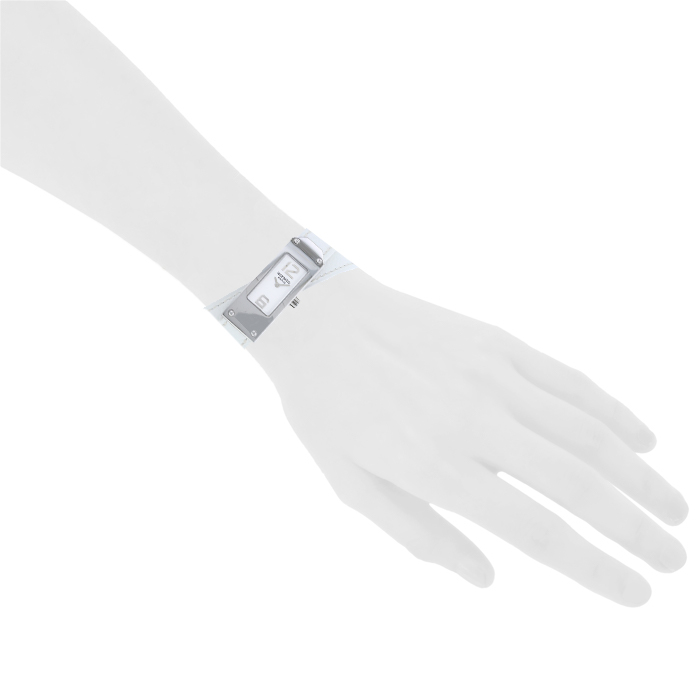 Reloj Hermes Kelly 2 de acero Ref :  KT1.210 Circa  1990 - Detail D1