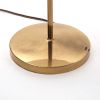 Ignazio Gardella, "Arenzano" lamp, high version, in brass and opal glass, Azucena edition, model designed in 1956 - Detail D2 thumbnail