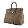 Hermes Birkin 35 cm handbag in etoupe togo leather - 00pp thumbnail
