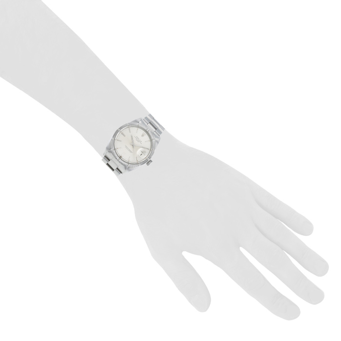 Orologio Rolex Oyster Perpetual Date in acciaio Ref : 1501 Circa 1967 - Detail D1