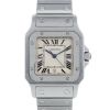 Cartier Santos watch in stainless steel Ref:  1564 Circa  2013 - 00pp thumbnail