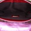 Fendi handbag in monogram canvas and red leather - Detail D3 thumbnail