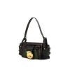 Fendi handbag in black, green and brown python - 00pp thumbnail