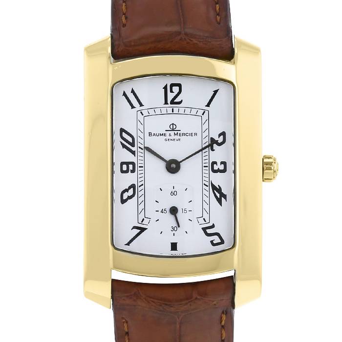 Reloj Baume & Mercier Hampton de oro amarillo Ref :  MV045224 Circa  1990 - 00pp