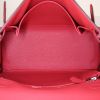 Bolso de mano Hermès  Kelly 25 cm en cuero togo rojo Pivoine - Detail D3 thumbnail