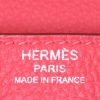 Borsa Hermes Kelly 25 cm in pelle togo rosso Pivoine - Detail D5 thumbnail