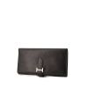 Portefeuille Hermès Béarn en cuir epsom noir - 00pp thumbnail