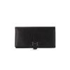 Billetera Hermès Béarn en cuero epsom negro - 360 thumbnail