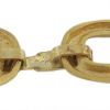 Line Vautrin, “Le furet” necklace, in gilded bronze, signed and monogrammed, from the 1945's - Detail D3 thumbnail