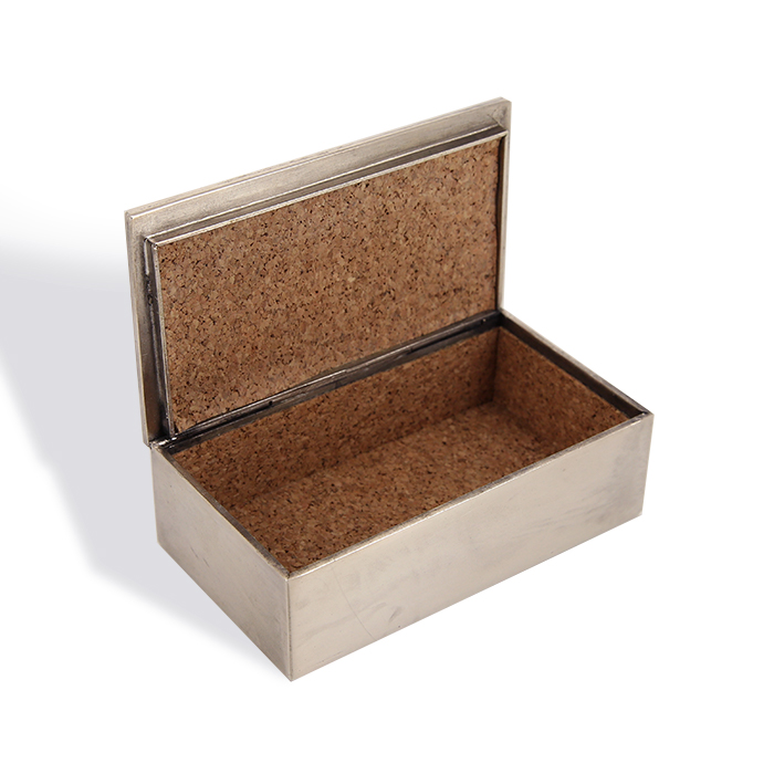 Line Vautrin, "Je t'aime tant et plus" box, in silvered bronze, signed - Detail D3