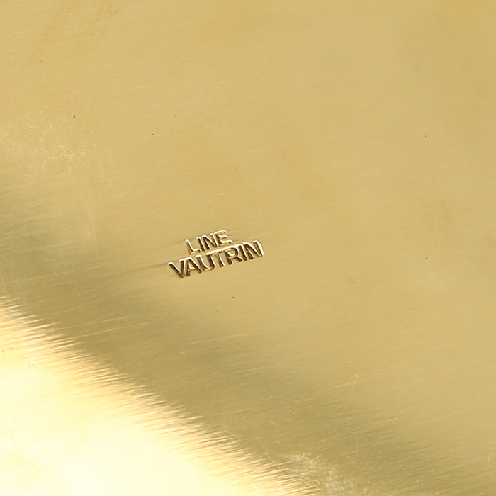 Line Vautrin, "L'anémone et l'ancolie", in gilt bronze, signed, from the 1950's - Detail D3