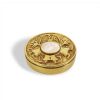 Line Vautrin, "La curiosité" paperweight, in gilt bronze and mother-of-pearl, signed, of 1946/48 - 00pp thumbnail