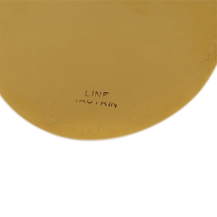 Line Vautrin, "La curiosité" paperweight, in gilt bronze and mother-of-pearl, signed, of 1946/48 - Detail D3