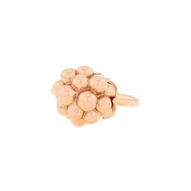 Anello Boucheron Grains de Mure in oro rosa