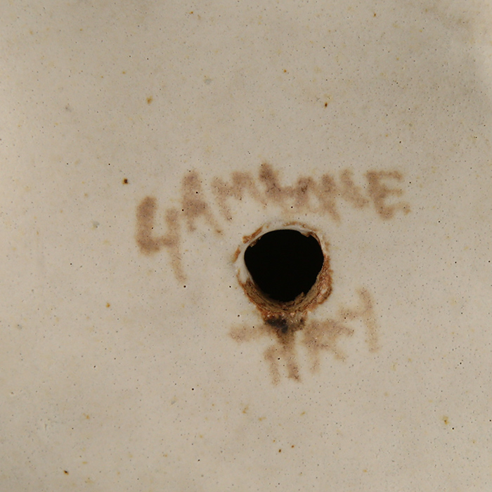 Bruno Gambone,"Eléphant", sculpture en grès émaillé des années 1990, signée - Detail D3