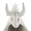 Bruno Gambone, "Bull", sculpture in glazed stoneware from the 1970/80's, signed - Detail D3 thumbnail