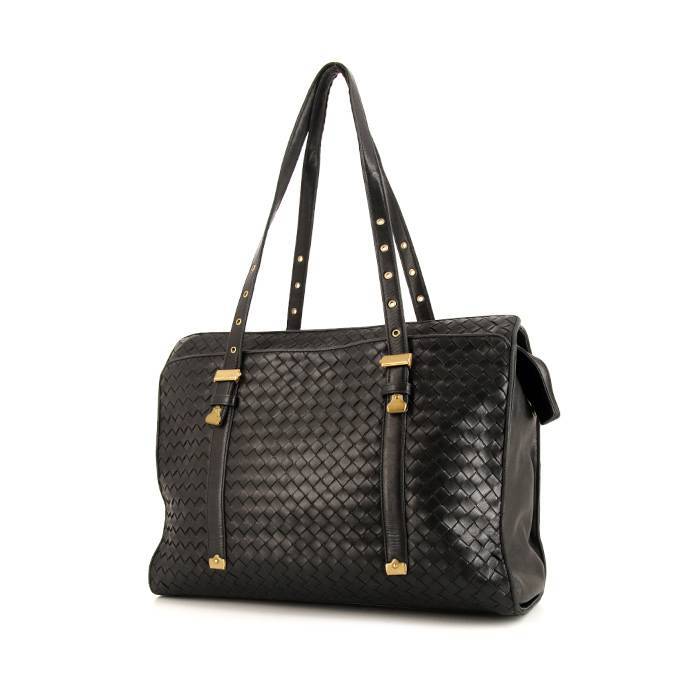 Bottega Veneta Intrecciato Leather Shopping Bag