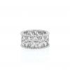 Buccellati Eternelle Ramage ring in white gold and diamonds - 360 thumbnail