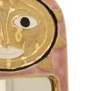 Mithé Espelt, great set of six "Sun" mirrors, in embossed and glazed earthenware, crackled gold, of 1962 - Detail D1 thumbnail