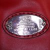 Borsa a tracolla Fendi  Peekaboo Selleria modello grande  in pelle martellata nera - Detail D4 thumbnail