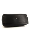 Fendi  Peekaboo Selleria large model  shoulder bag  in black grained leather - Detail D5 thumbnail